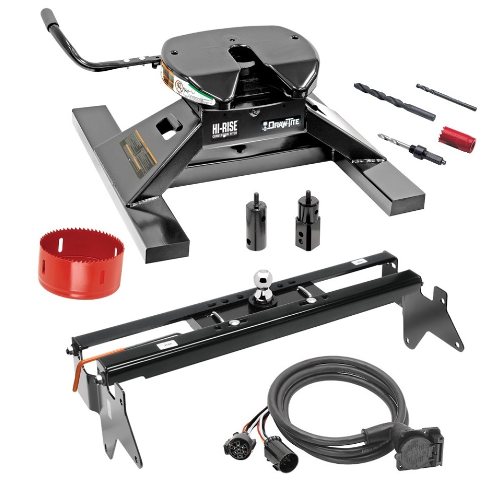 Draw-Tite Gooseneck Trailer Hitch Kit Deluxe w/ 18K 5th Fifth